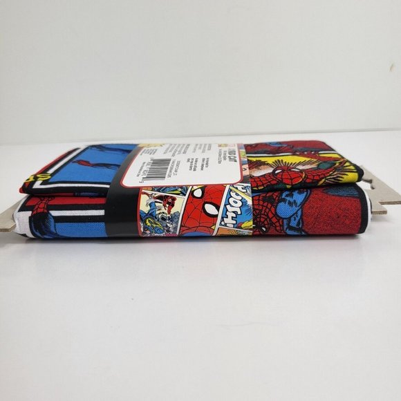 Marvel Comic Book Print Spiderman Cut Fabric 1 Yard 100% Cotton 36" X 44" Heroes - Picture 8 of 14